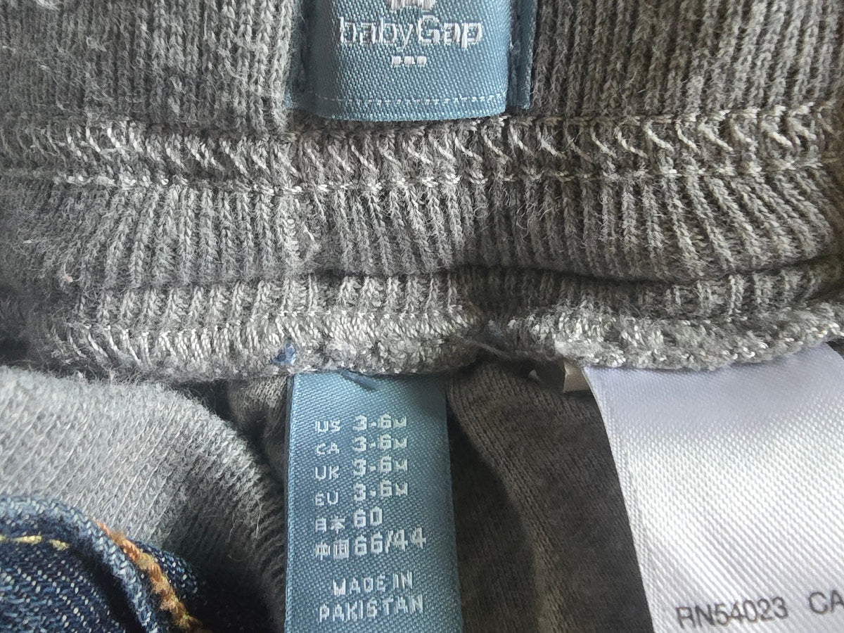 Gap Baby Knit-Waist Denim Jeans | 3-6 Months
