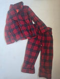 Joe Fresh Plaid Fleece Pajama Set | 2T