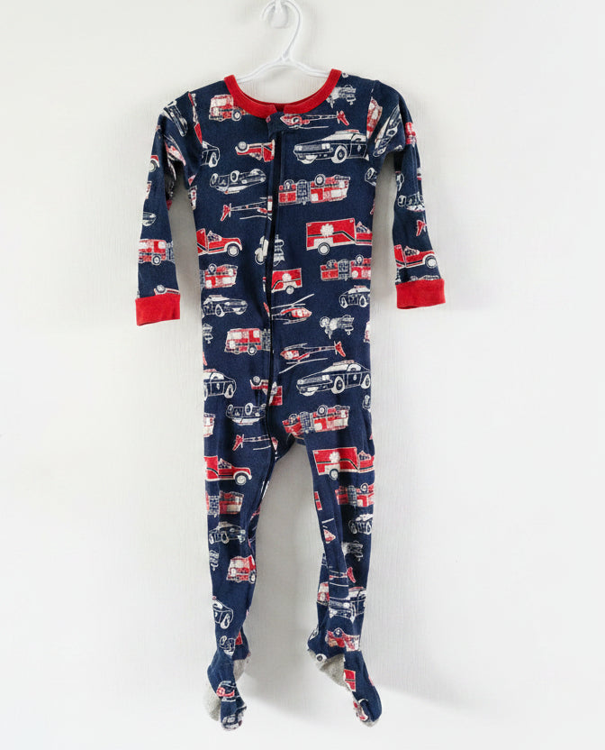 Carter’s Firetruck & Rescue Vehicles Footed Sleeper | 3T