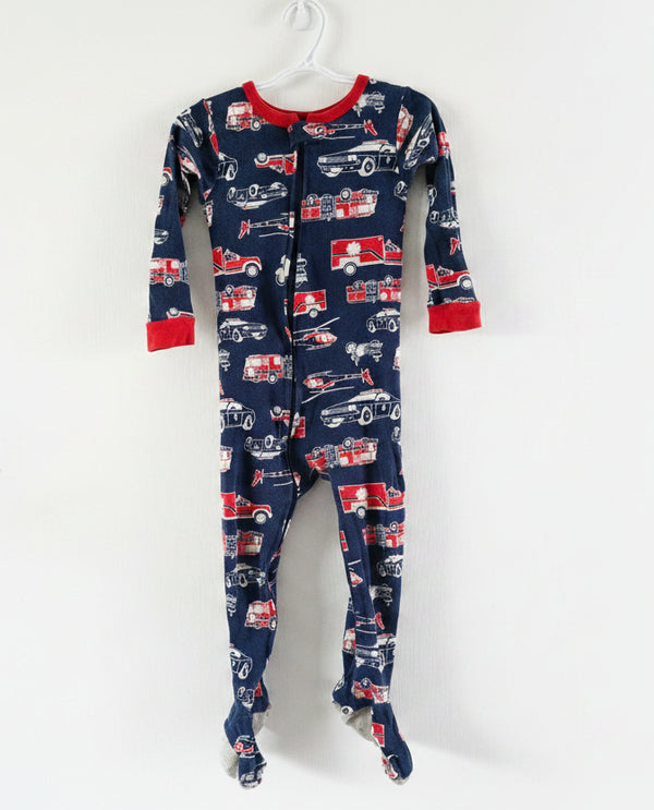 Carter’s Firetruck & Rescue Vehicles Footed Sleeper | 3T