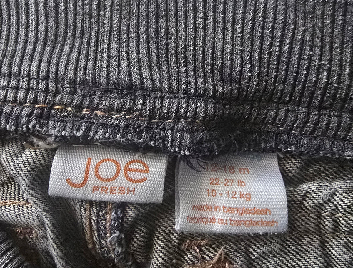 Joe Fresh Distressed Medium Wash Jeans | 12-18M