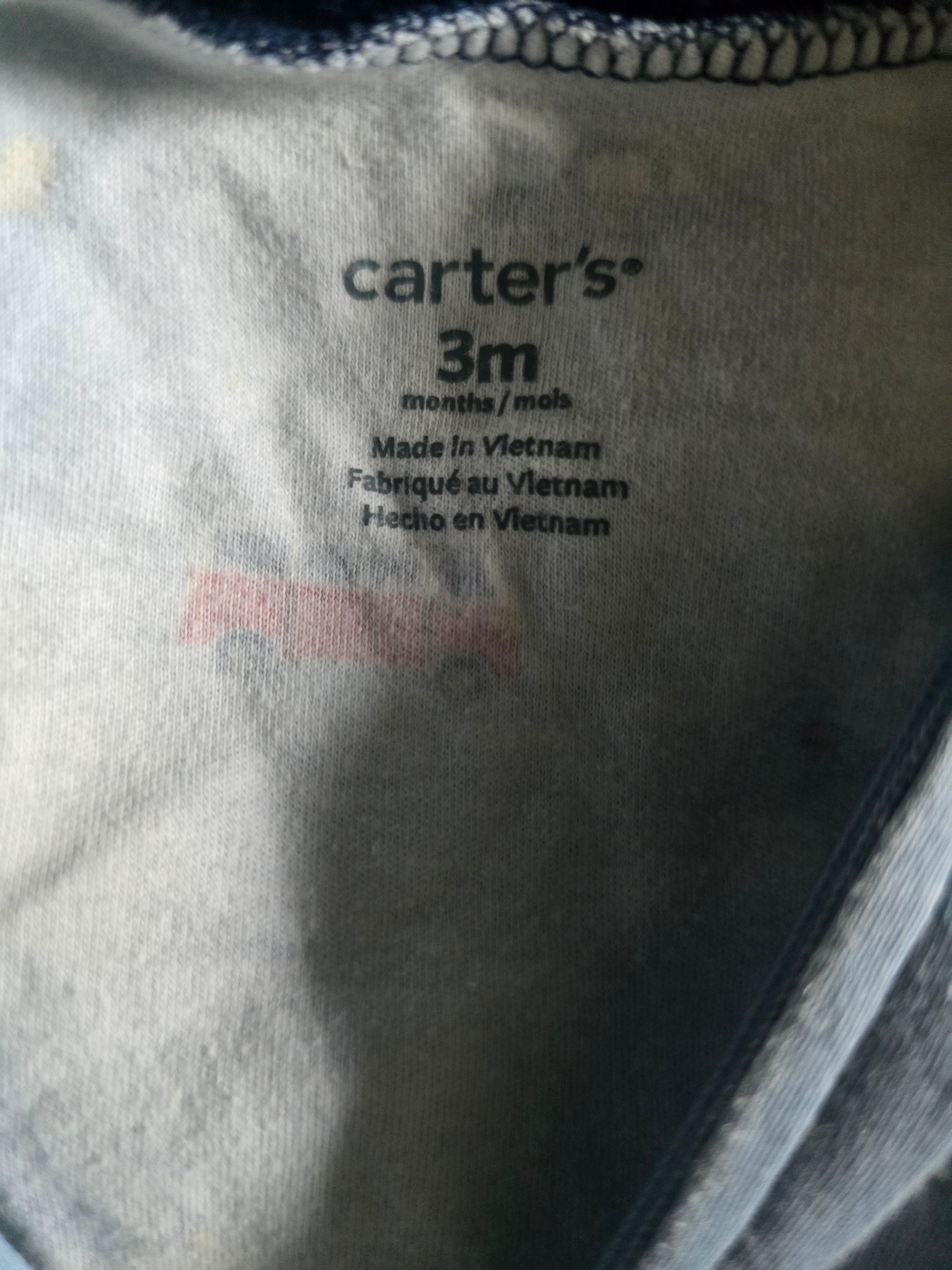Carter's Transportation Print Zip Sleeper | 3M