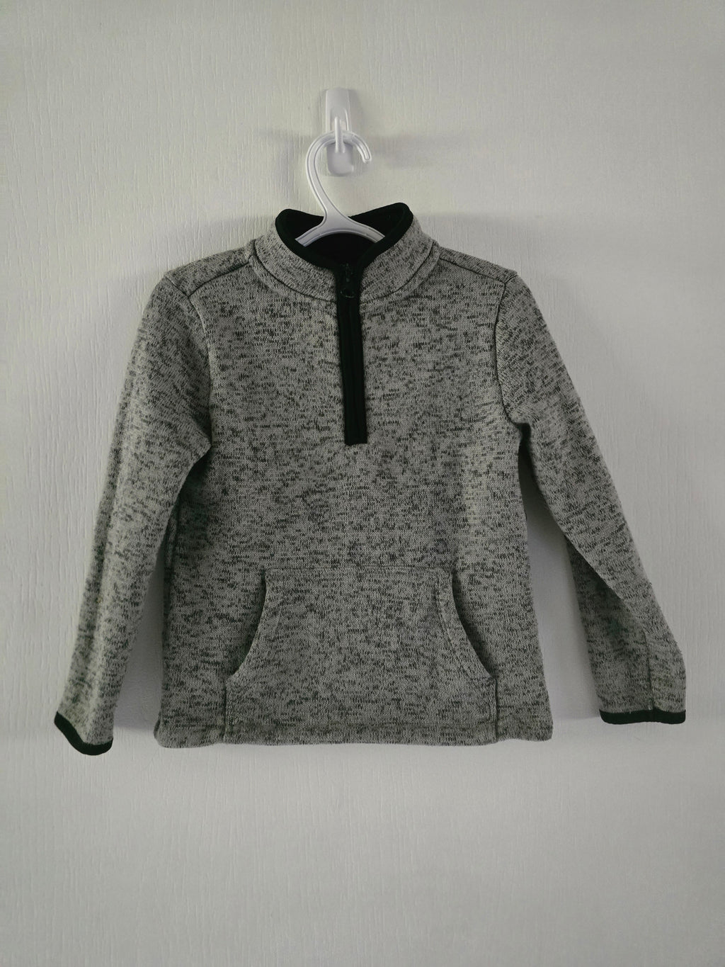 Joe Fresh Active Grey Quarter-Zip Pullover | 5