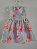 George Floral Ruffle Sleeve Dress | 3T