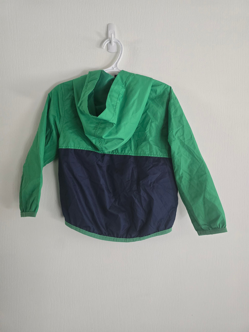 George Green & Navy Hooded Windbreaker | 4T