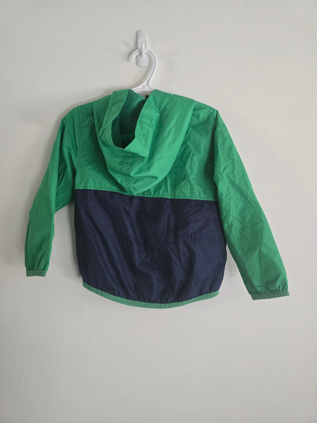 George Green & Navy Hooded Windbreaker | 4T