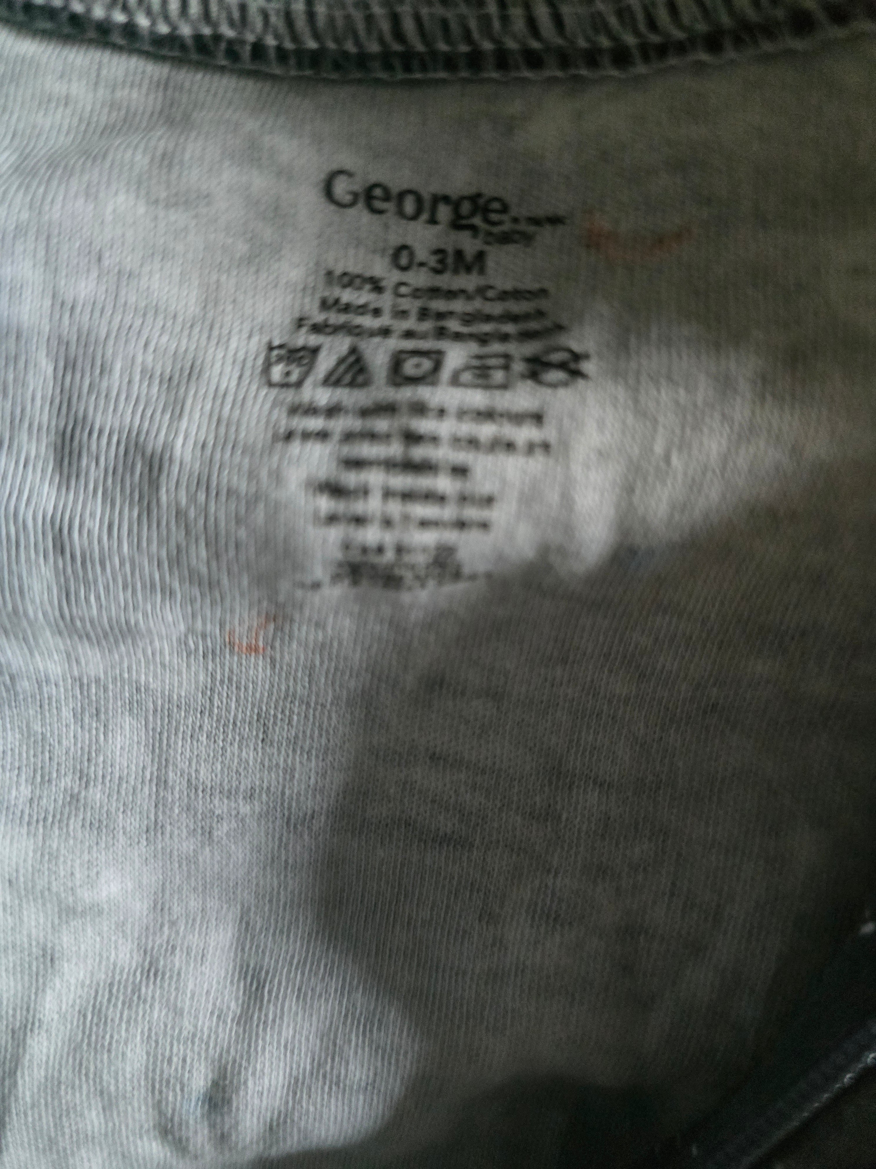George Space Print Footed Sleeper | 0-3M