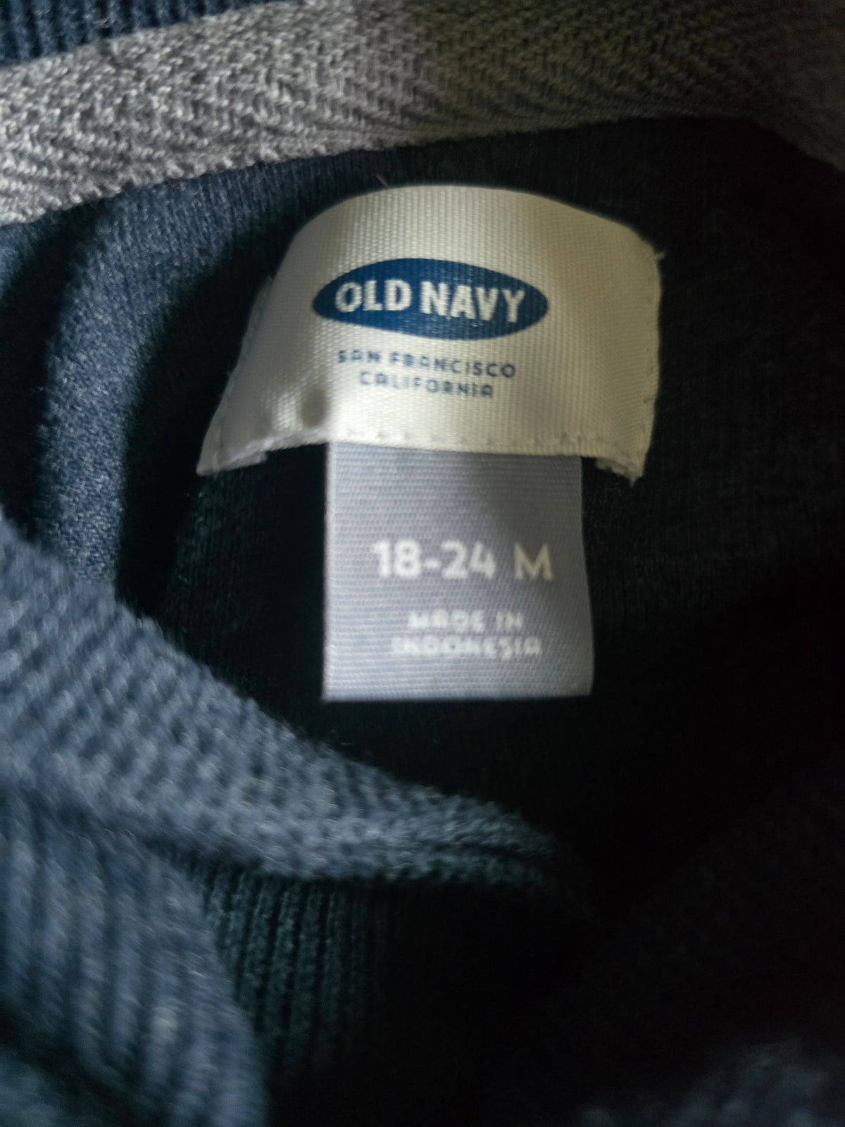 Old Navy Shawl Collar Knit Pullover Sweater | 18-24 Months
