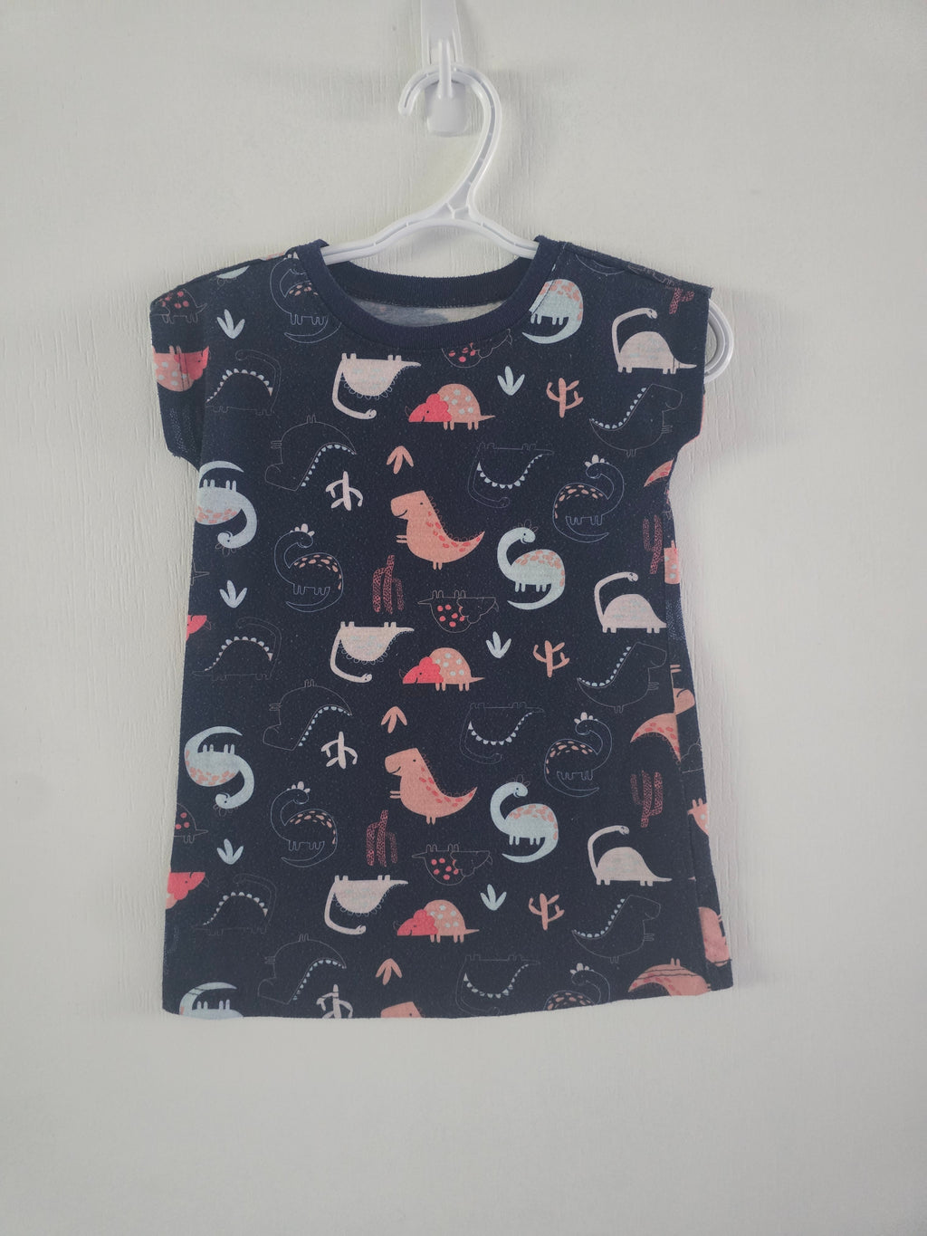 Old Navy Dinosaur Print Sleep Dress | 12-18 month