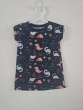 Old Navy Dinosaur Print Sleep Dress | 12-18 month