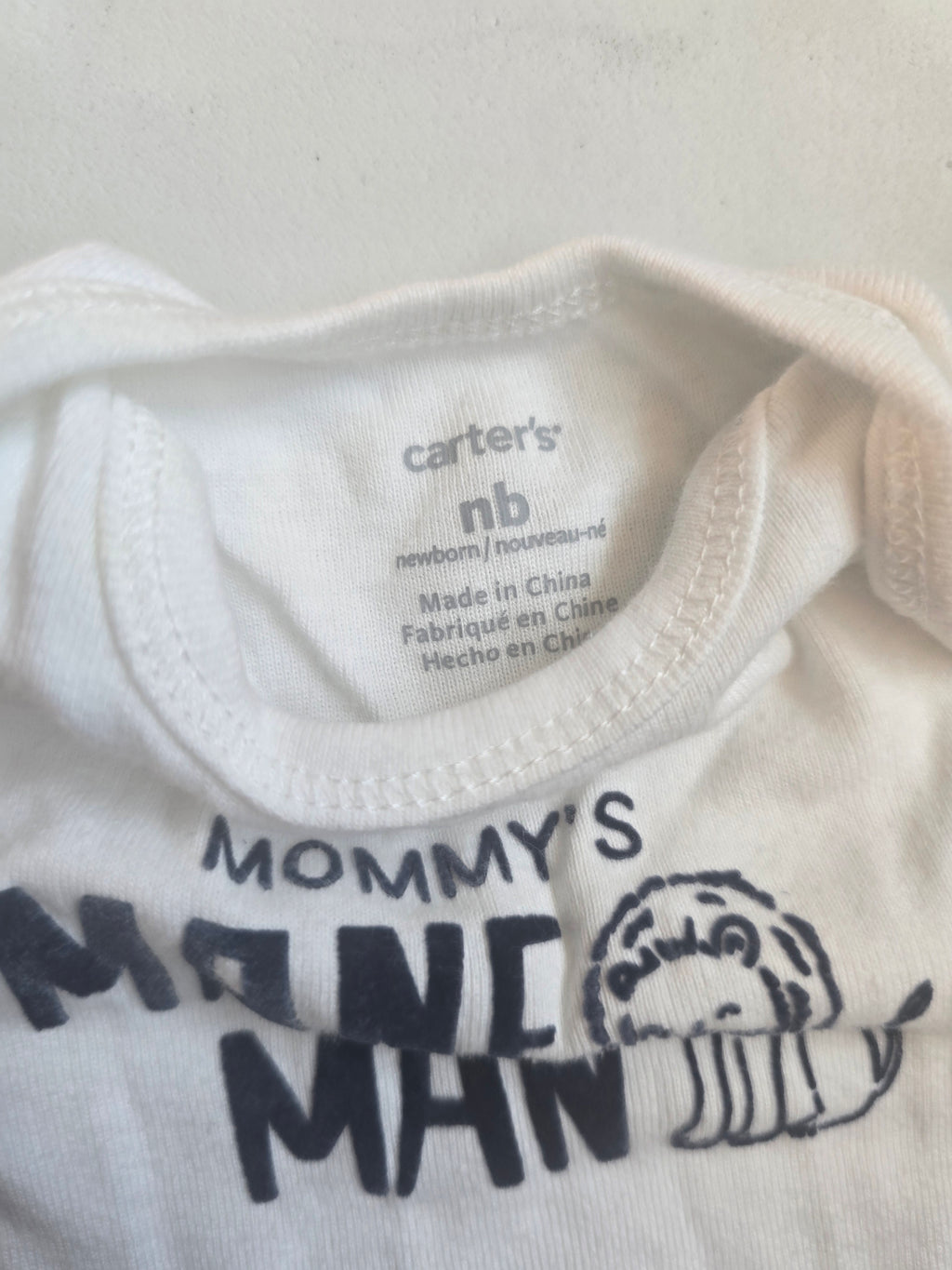 Carter's "Mommy's Mane Man" Lion Bodysuit | Newborn