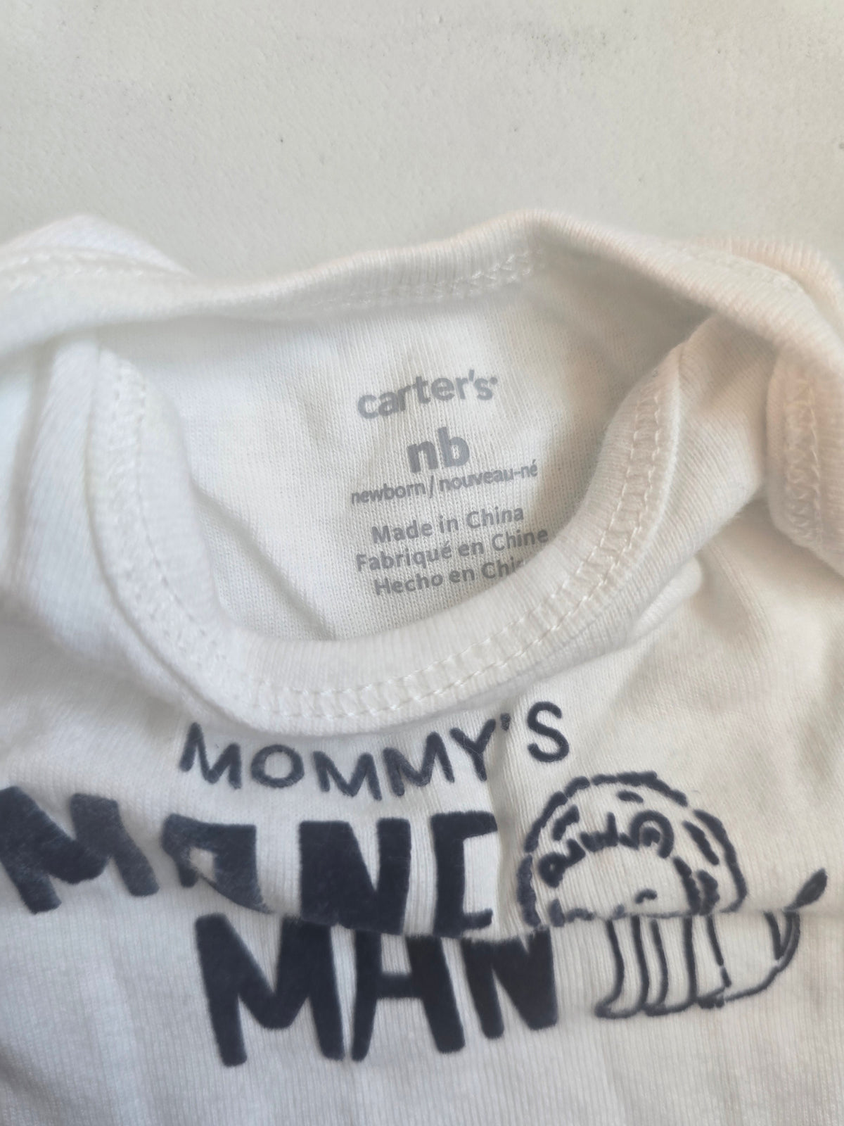 Carter's "Mommy's Mane Man" Lion Bodysuit | Newborn