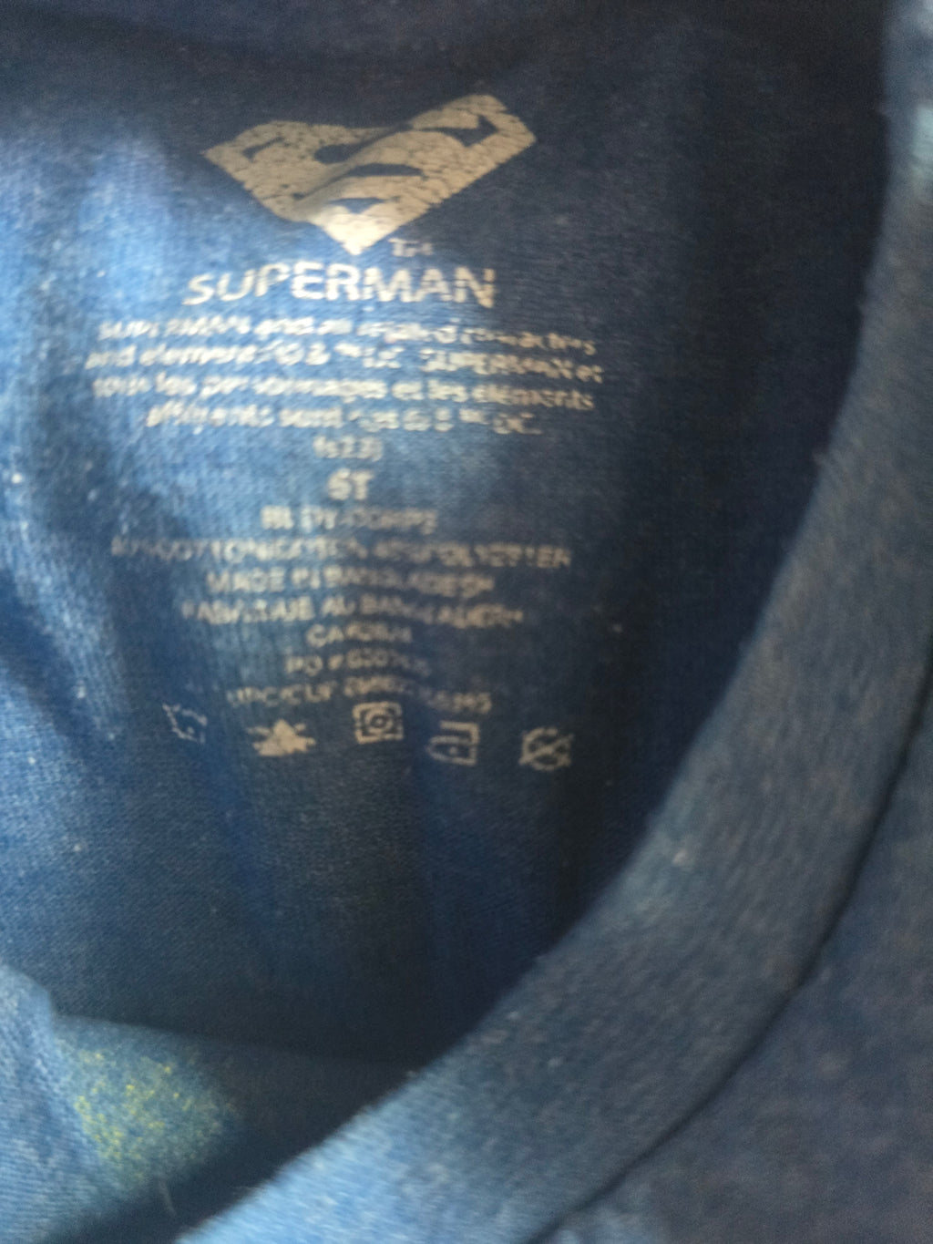 Superman Boys Blue Graphic T-Shirt
