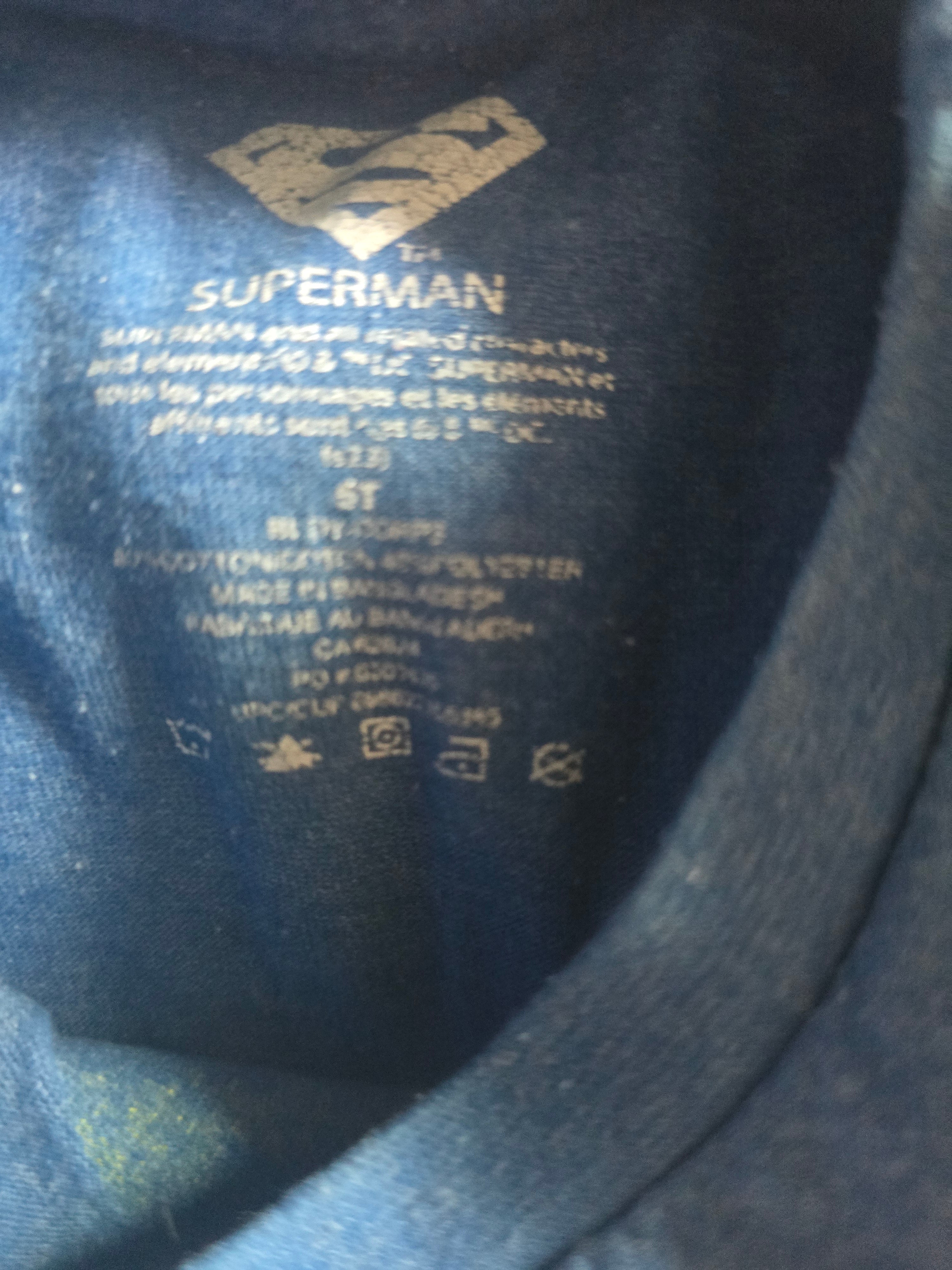 Superman Boys Blue Graphic T-Shirt