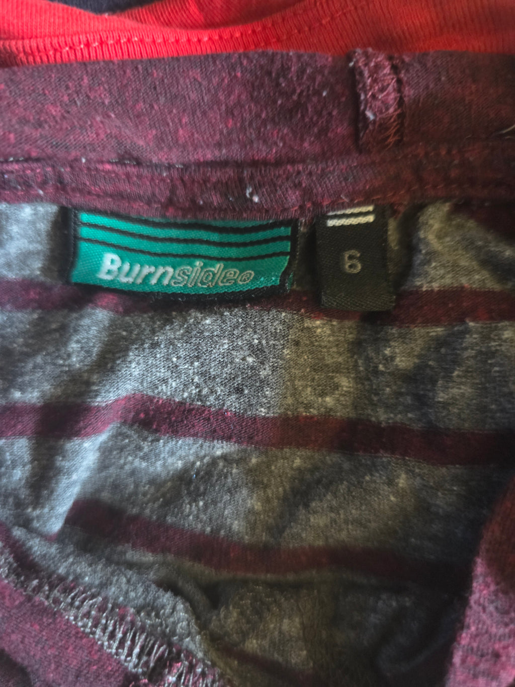 Burnside Striped Hoodie | 6