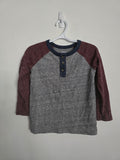 Old Navy Raglan Henley Long Sleeve Shirt | 3T