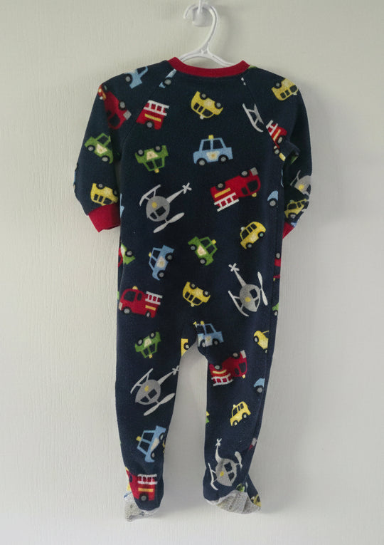 Carter's Super Comfy Vehicle Print Fleece Sleeper | 18 month
