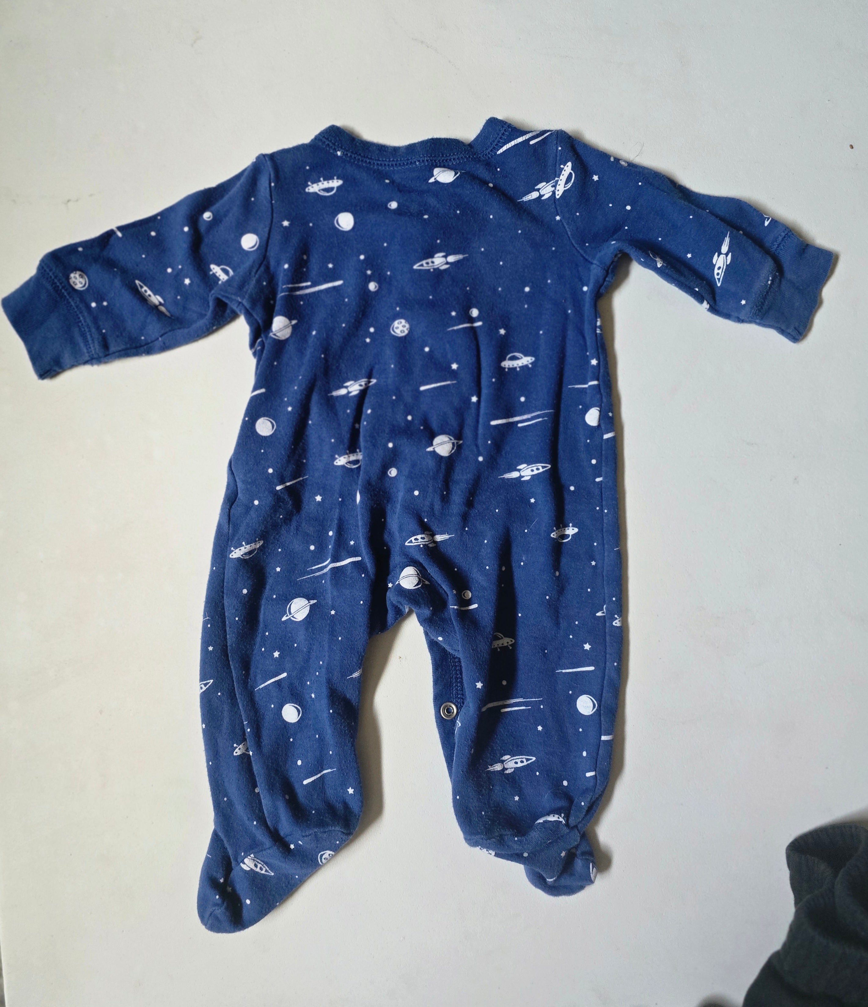 Carter's Space Print Footed Sleeper | 3 Months