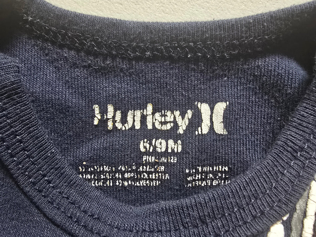 Hurley Graphic Logo Bodysuit | 6-9M