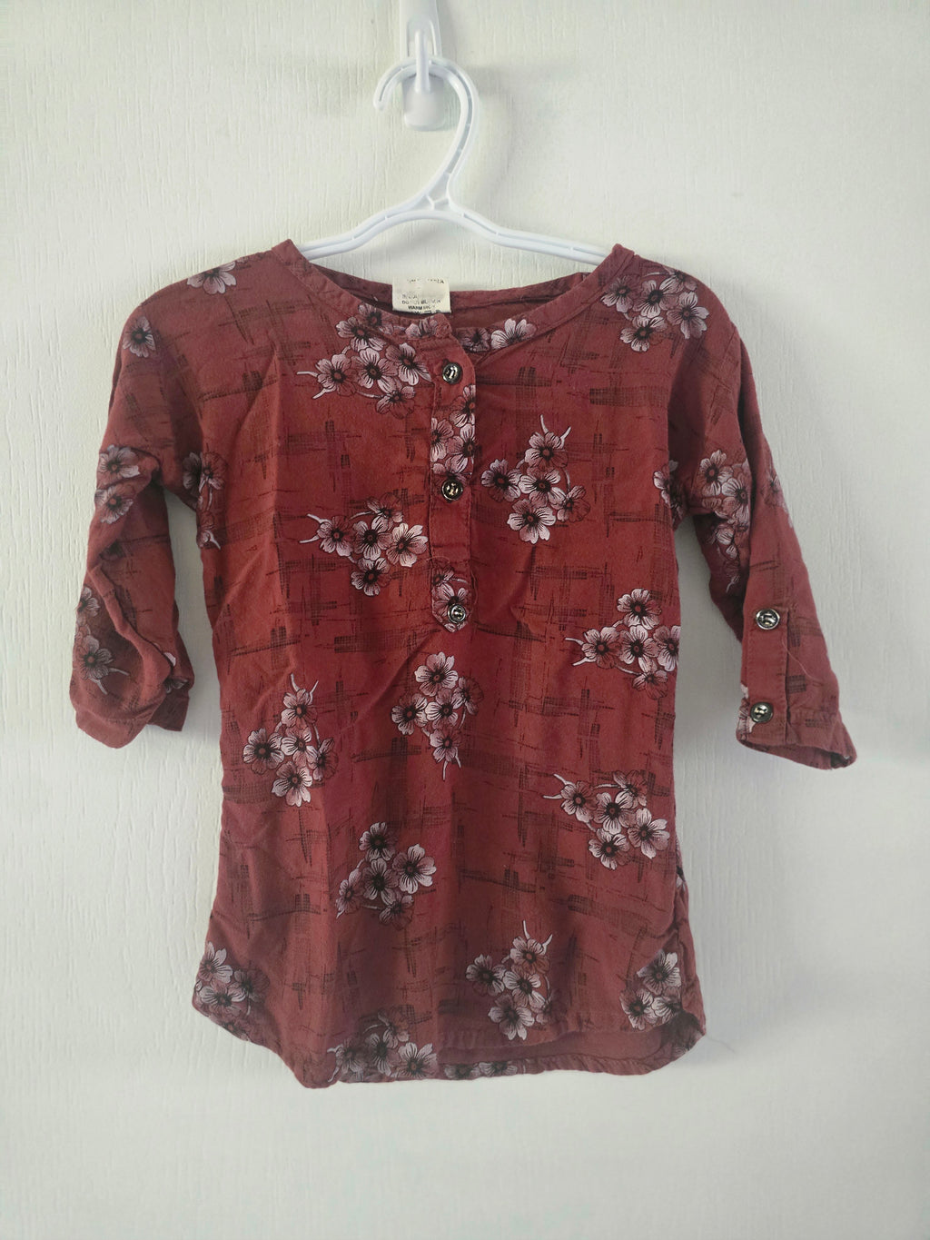 Floral Boho Blouse | 3T-4T