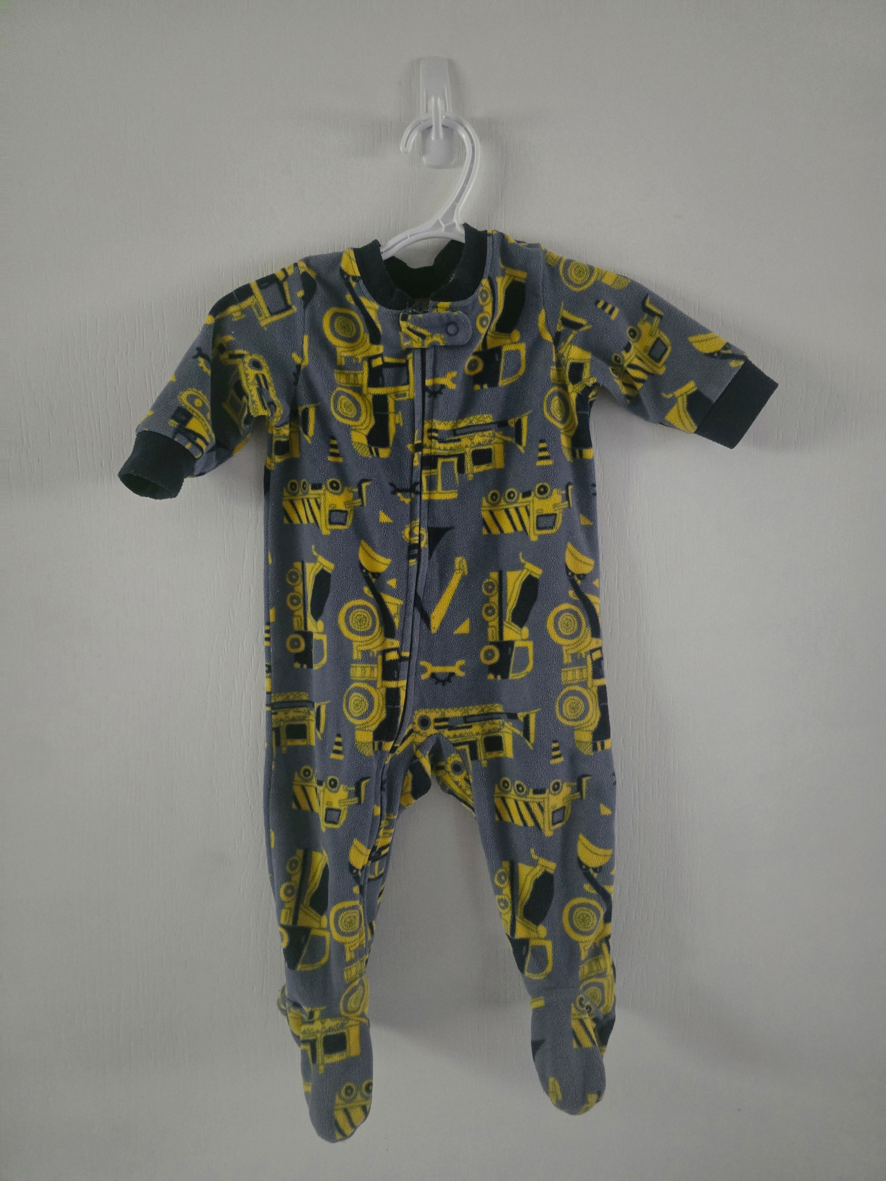 Carter's Construction Vehicle Fleece Sleeper | 6 Months