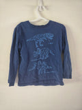 George Dinosaur Graphic Long Sleeve Shirt | Size XS 4-5