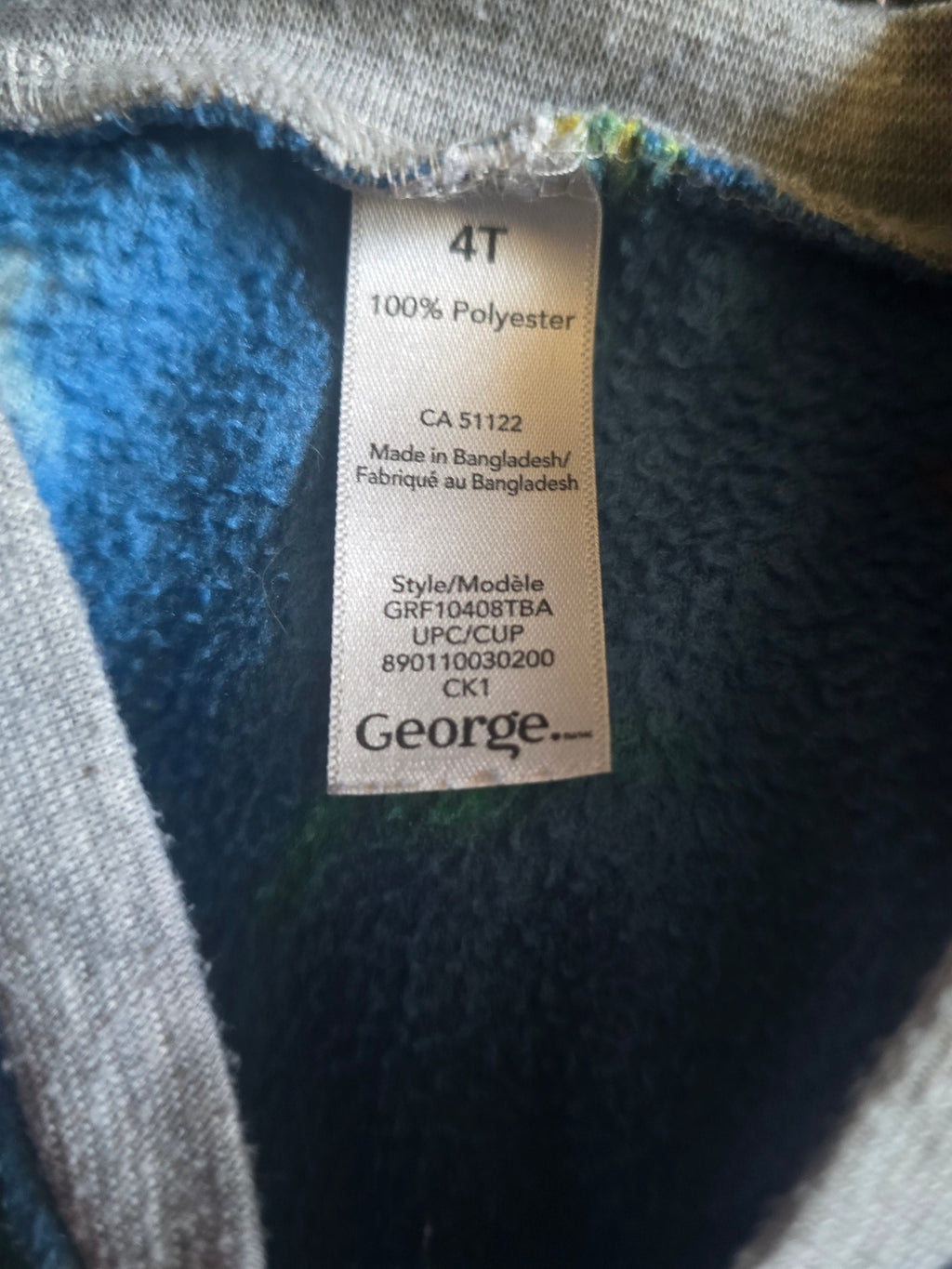George Dinosaur Fleece Sleeper | 4T