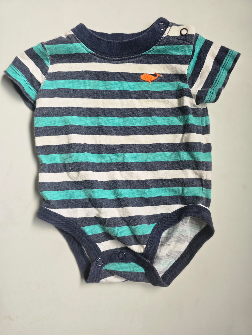 Carter's Striped Whale Bodysuit | 3 Months