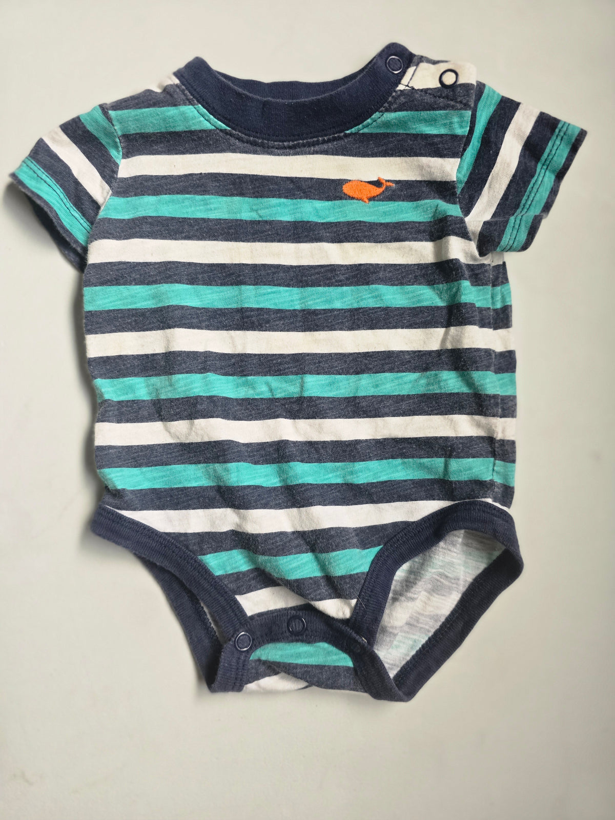 Carter's Striped Whale Bodysuit | 3 Months