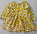 George Yellow Floral Toddler Dress | 2t