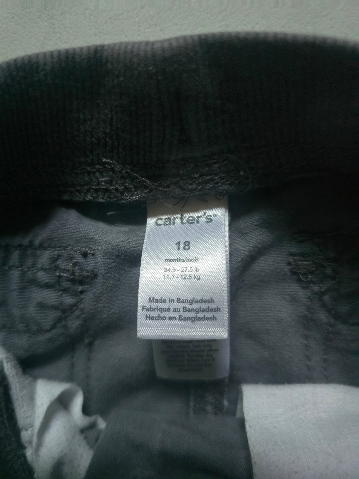 Carter's Grey Cargo Pants | 18 month
