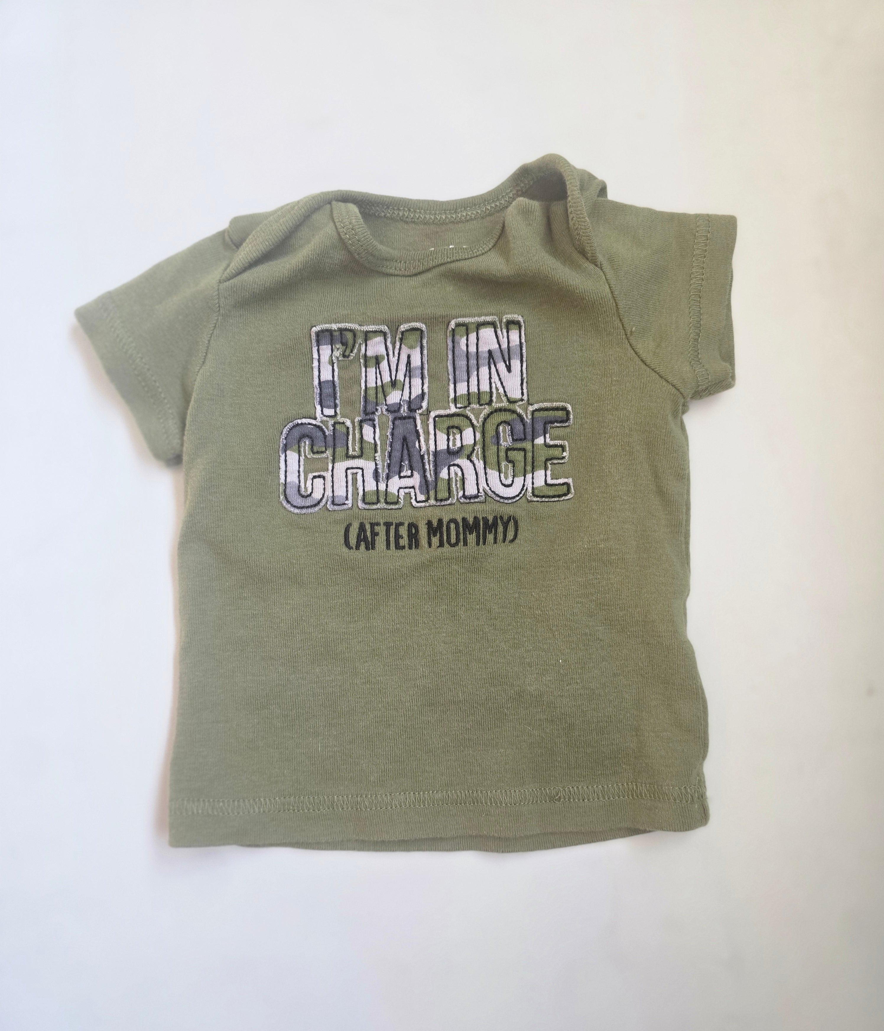 Carter's Child of Mine "I'm in Charge (After Mommy)" Graphic Tee | 0-3 month