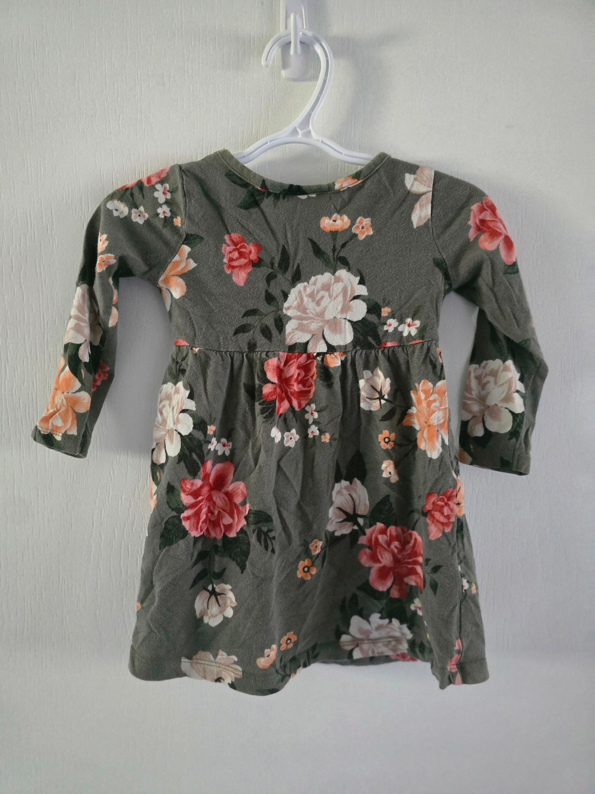 Old Navy Floral Long Sleeve Dress | 18-24M