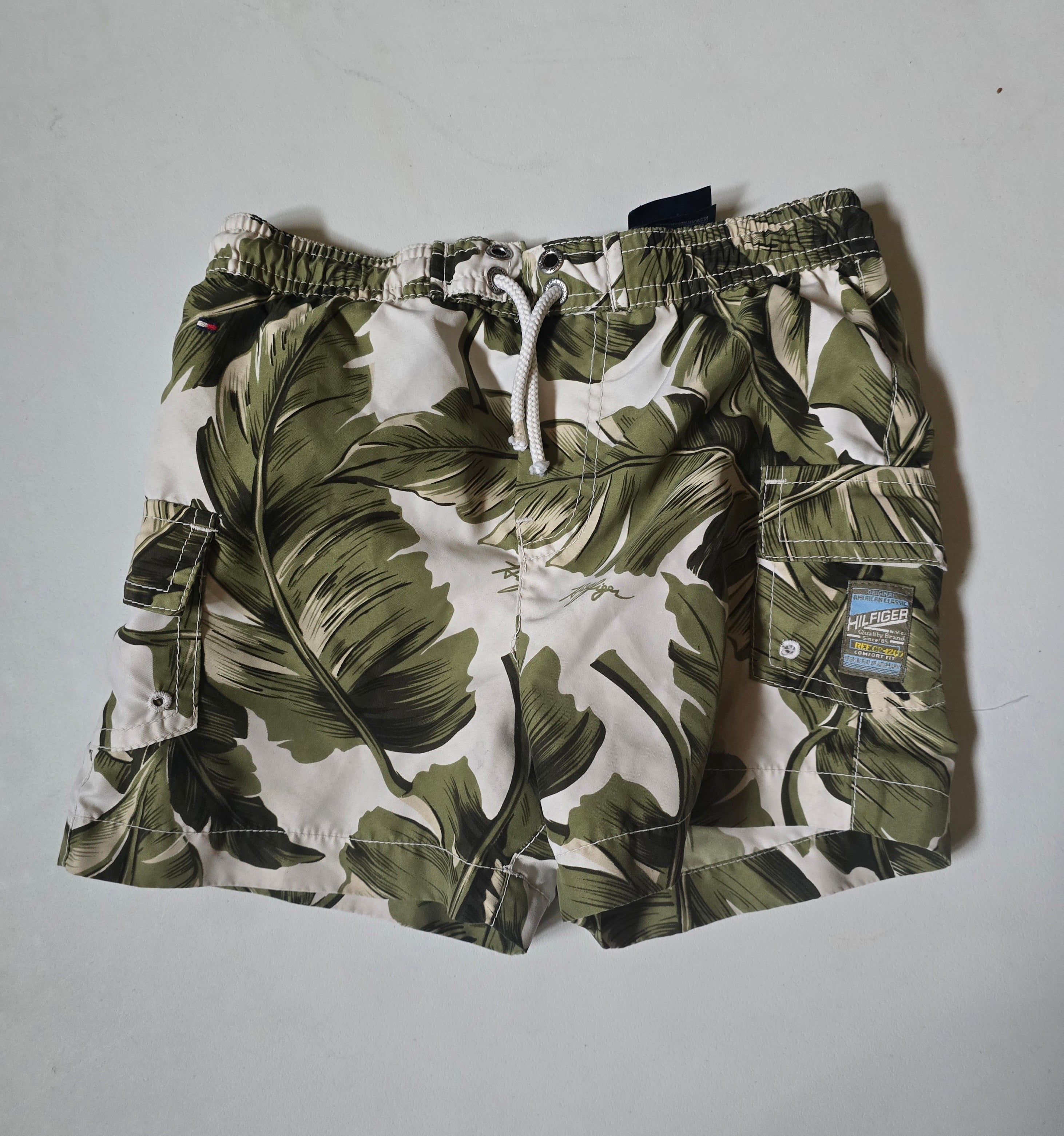 Tommy Hilfiger Tropical Print Swim Shorts | 2T