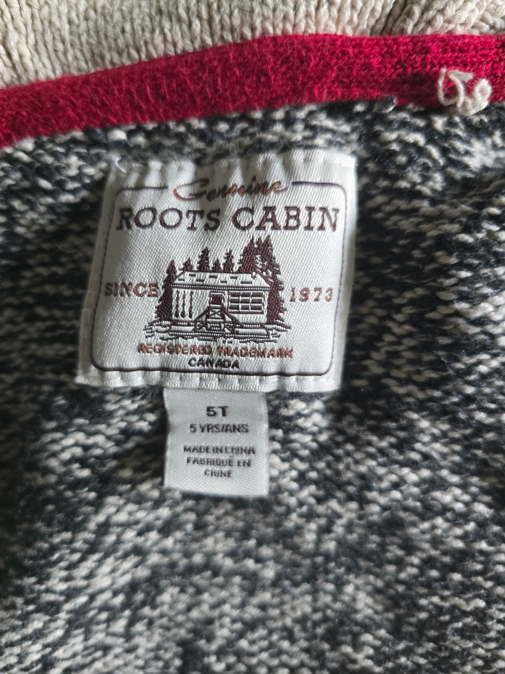 Roots Cabin Knit Cardigan | 5T