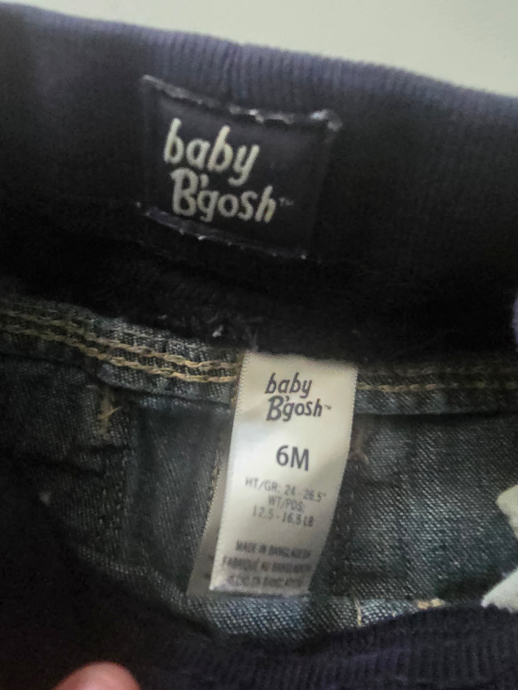 Baby B’gosh Jeans – Medium Wash | 6M