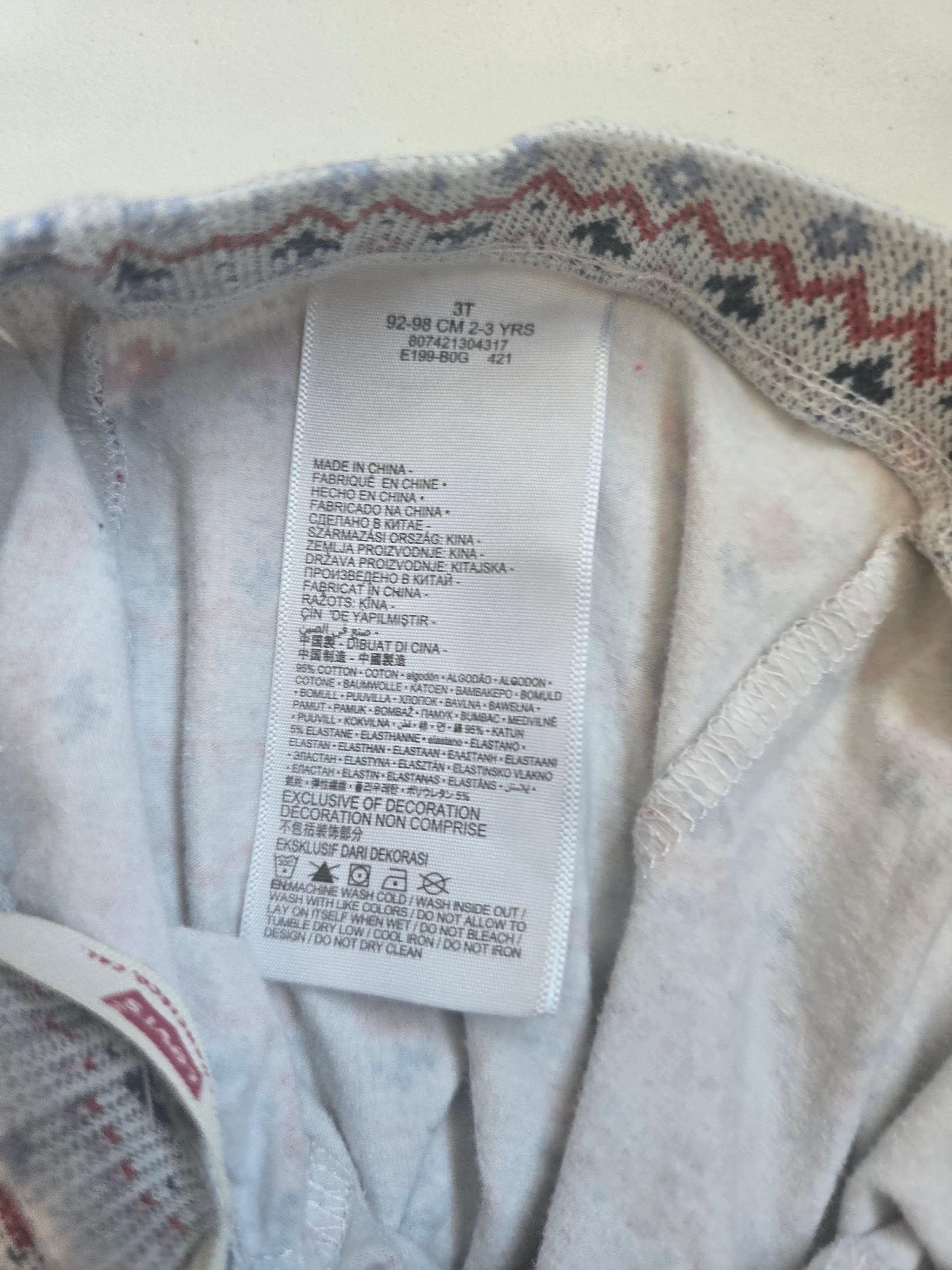Levi's Fair Isle Floral Leggings | 3T