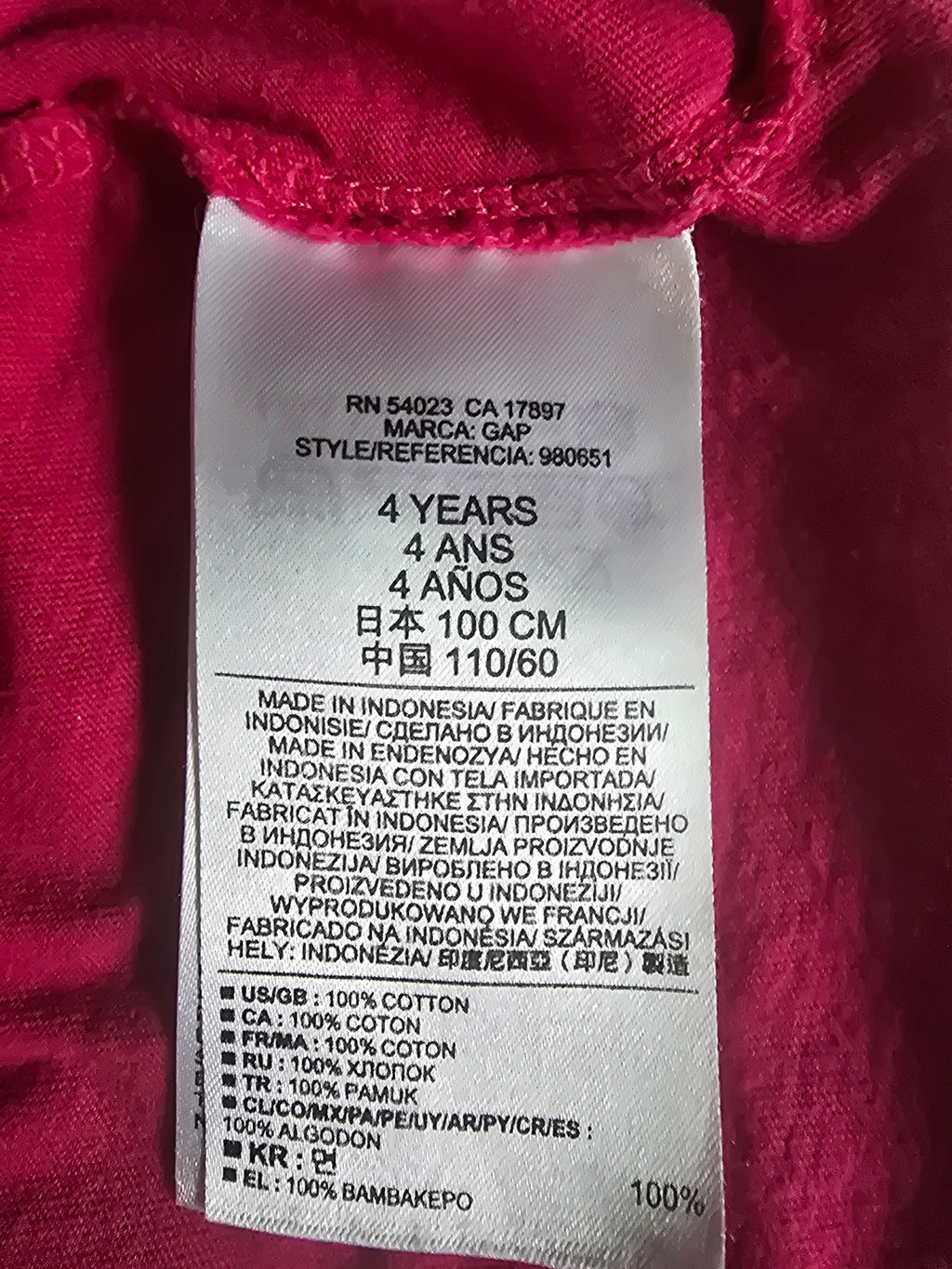 Baby Gap Long Sleeve | 4y