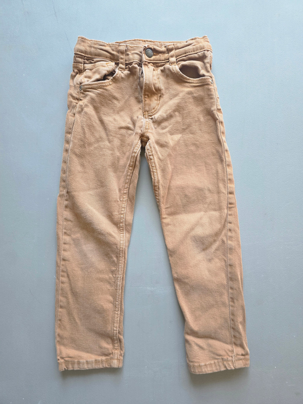 Zara Slim Fit Twill Pants | 4–5Y