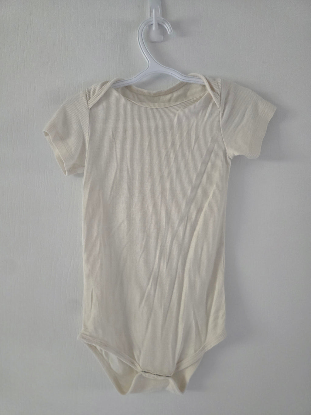 Bamboo Ribbed Short Sleeve Bodysuit | 18-24 month