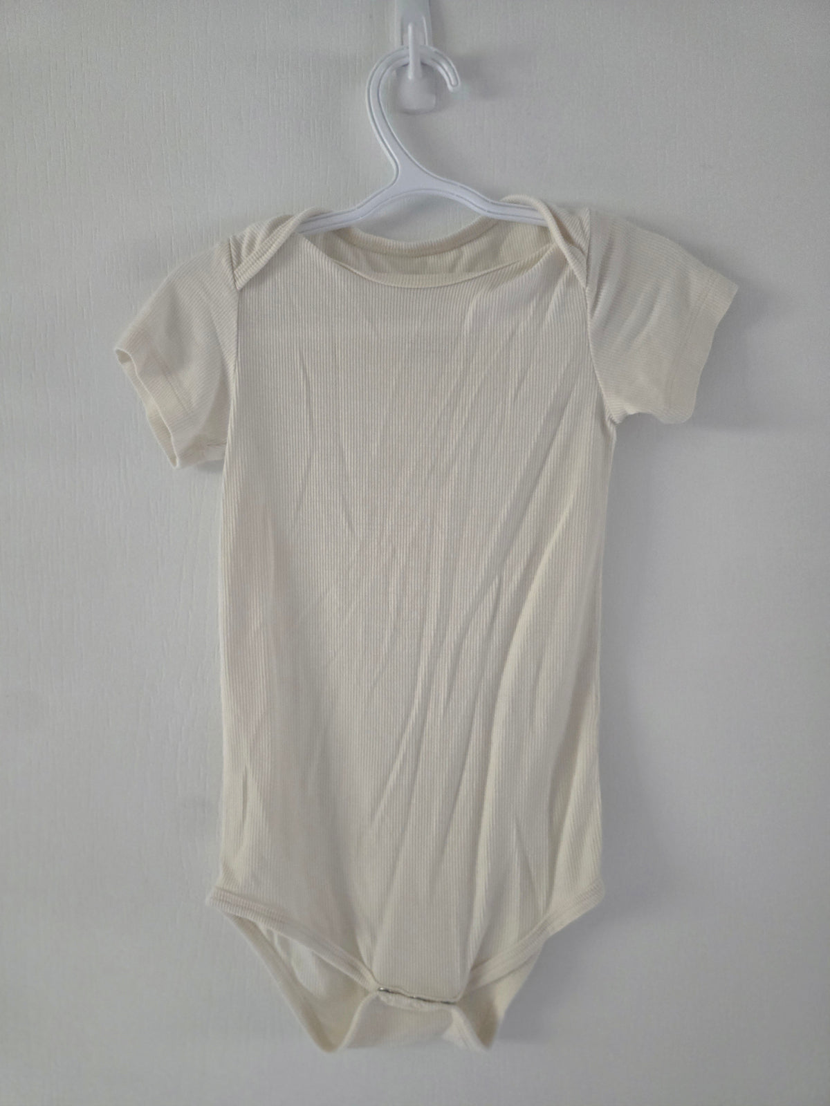 Bamboo Ribbed Short Sleeve Bodysuit | 18-24 month