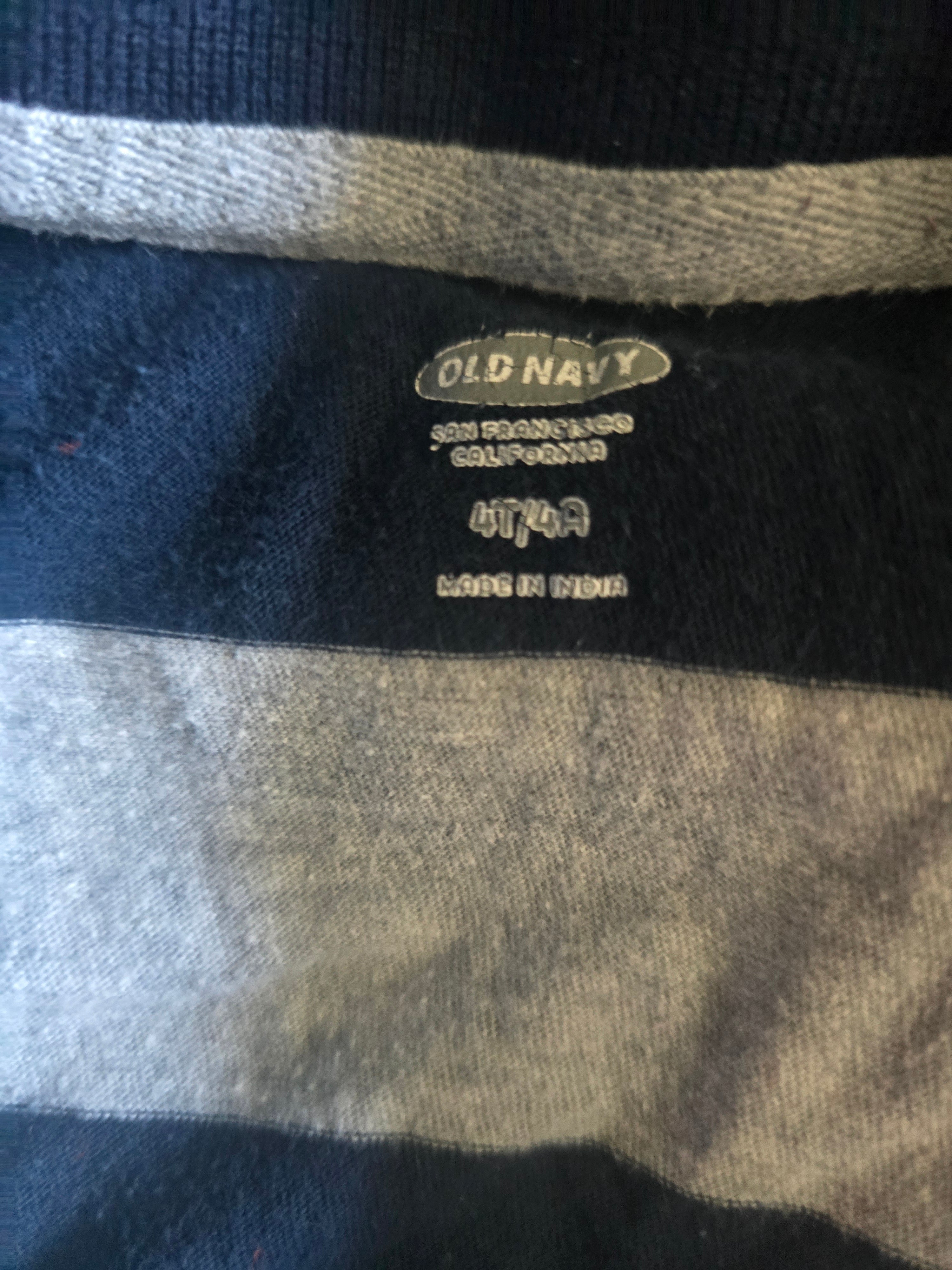 Old Navy Striped Rugby Polo | 4T