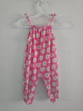 Joe Fresh Pink Daisy Romper Jumpsuit | 6-12 Months
