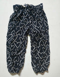 Carter's Black Heart Print Lightweight Jogger Pants | 18 Month