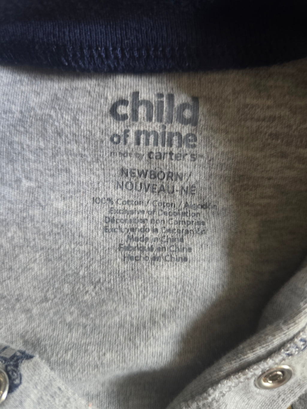 Child of Mine by Carter's Construction Print Footed Sleeper | Newborn