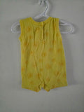 George Baby Yellow Sunshine Sleeveless Romper | 3-6M