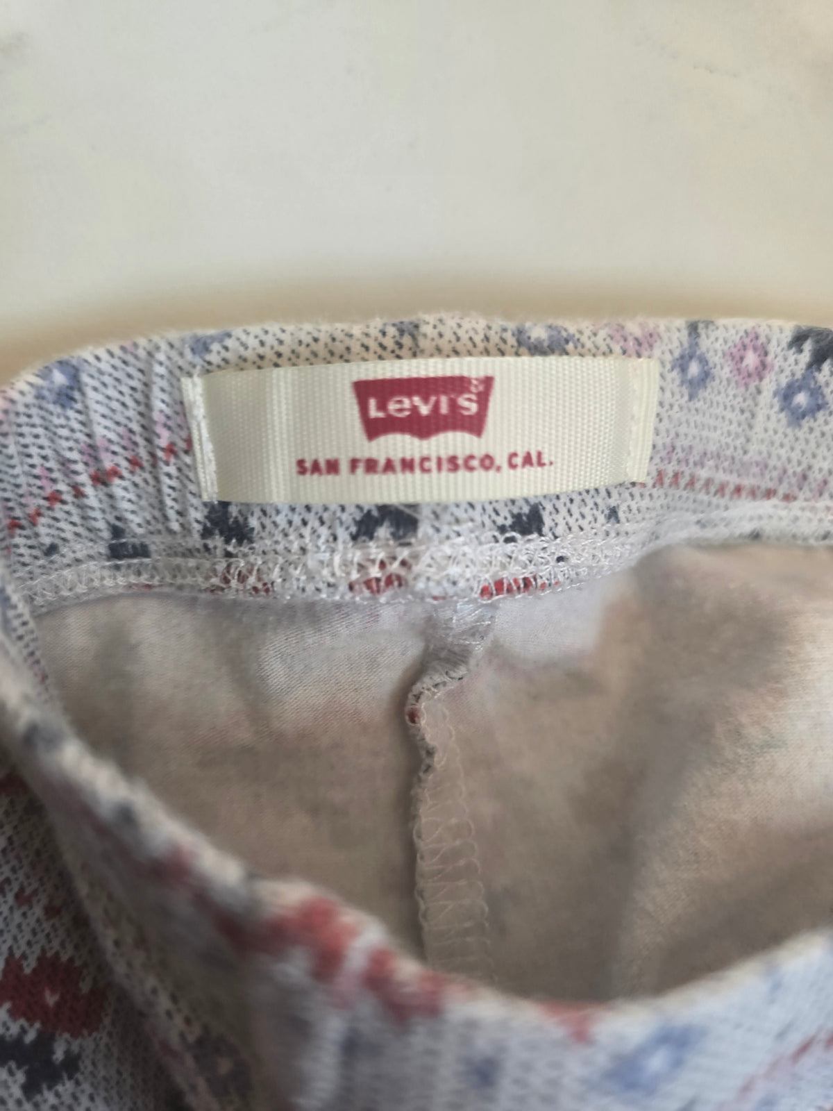Levi's Fair Isle Floral Leggings | 3T