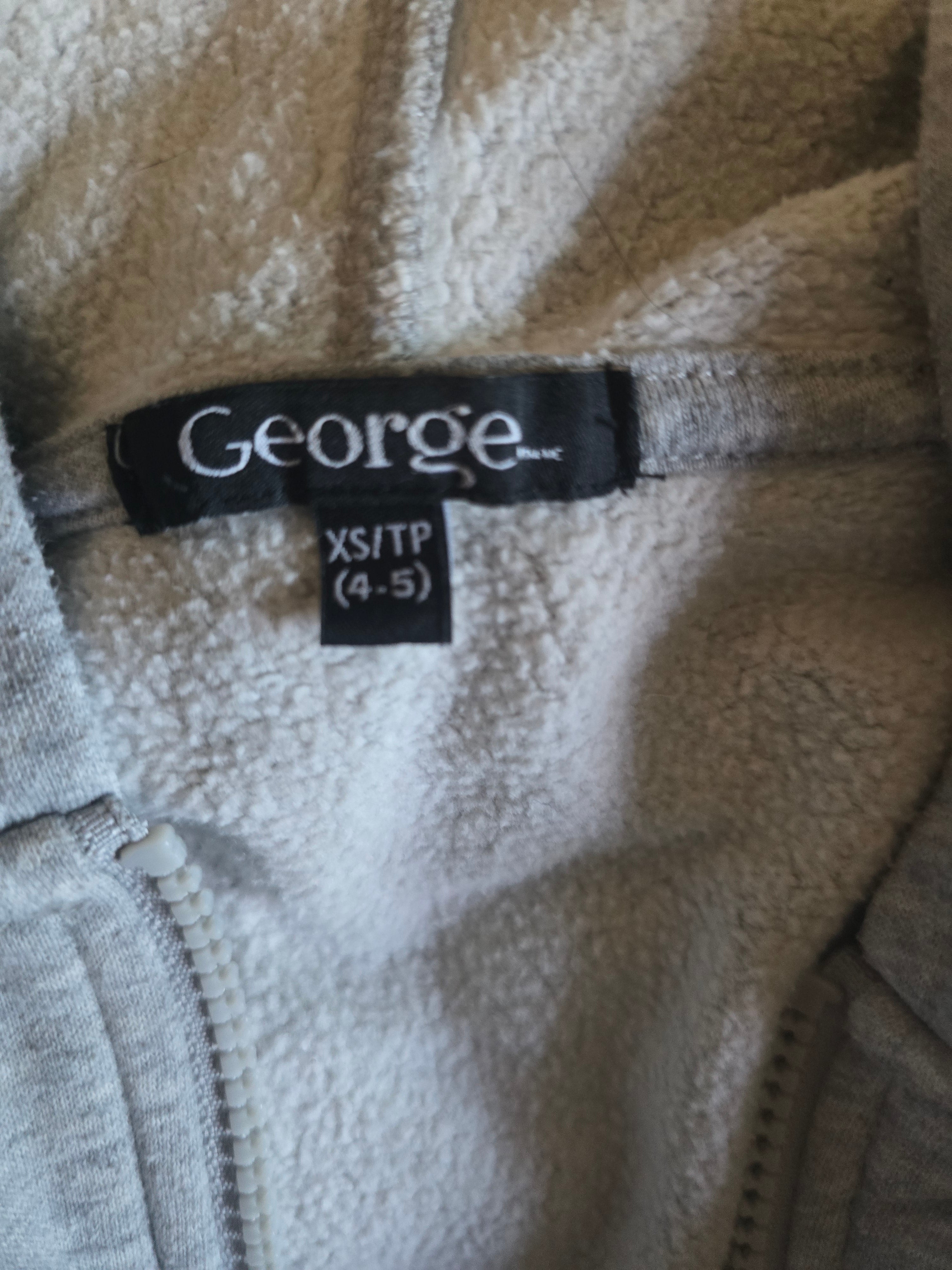 George Fleece-Lined Zip-Up Hoodie | XS (4–5)