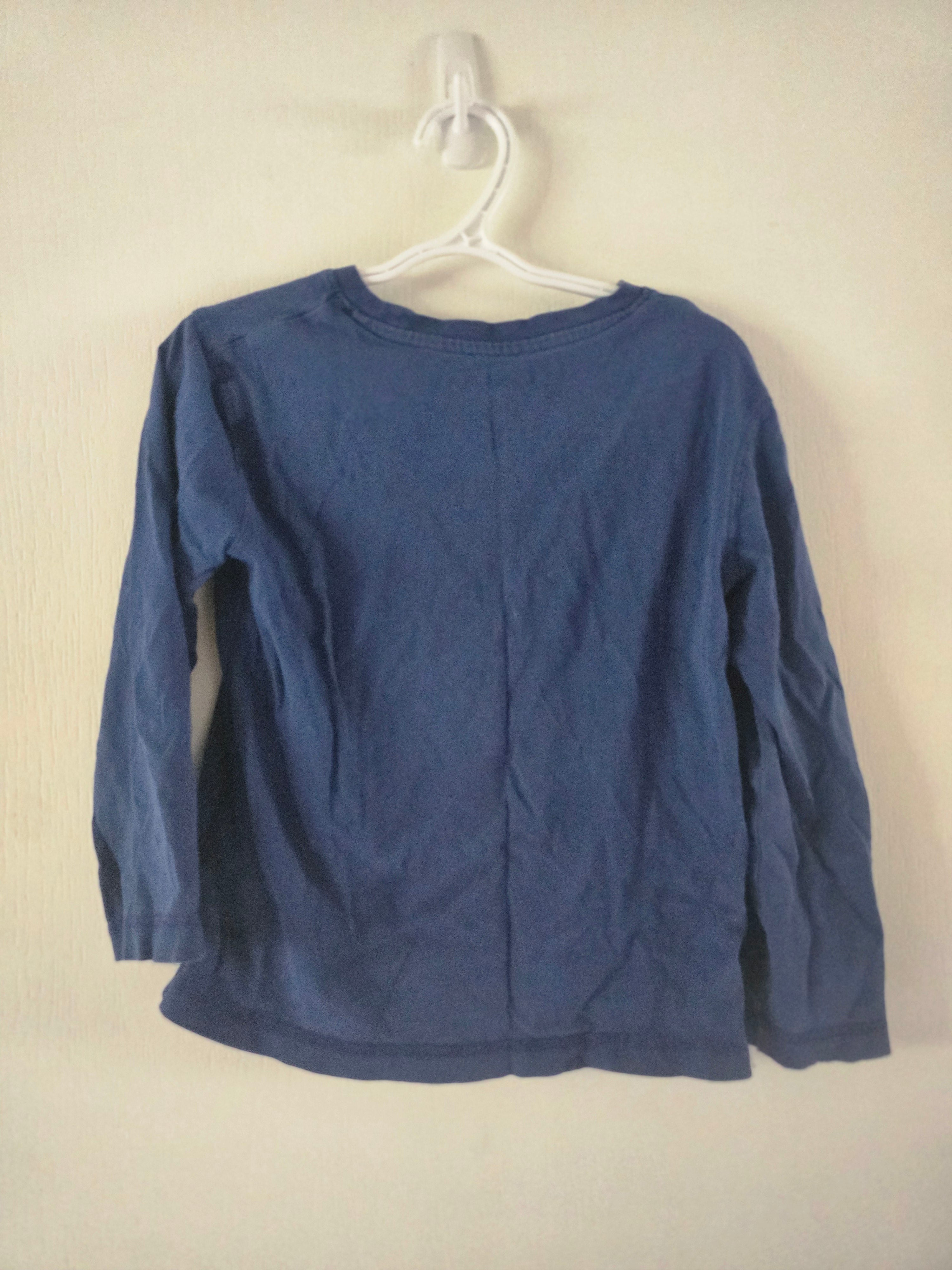 George Dinosaur Graphic Long Sleeve Shirt | Size XS 4-5