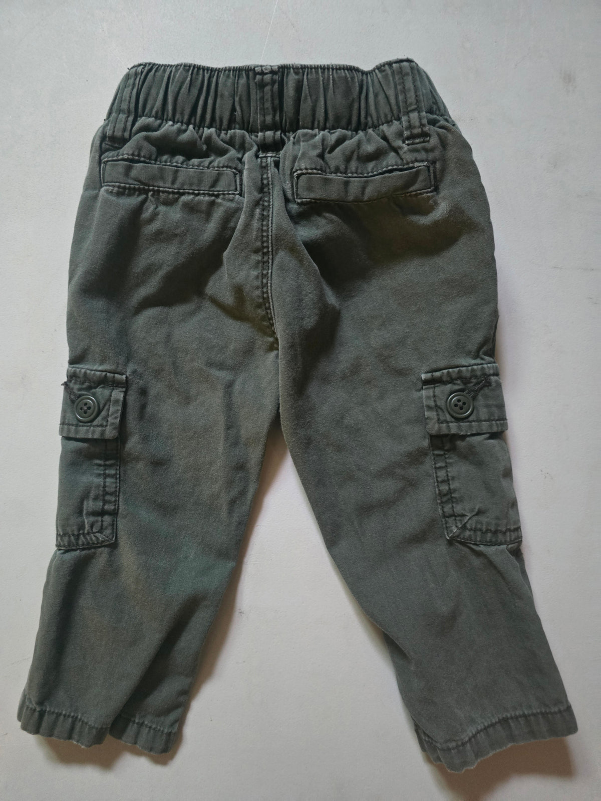 Old Navy Olive Green Skinny Cargo Pants | 12-18 month